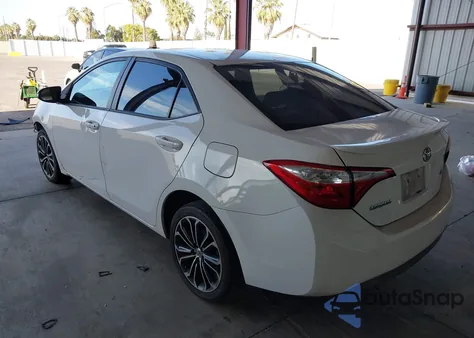 2015 Toyota Corolla S Plus from USA, damaged, VIN 5YFBURHE5FP260622